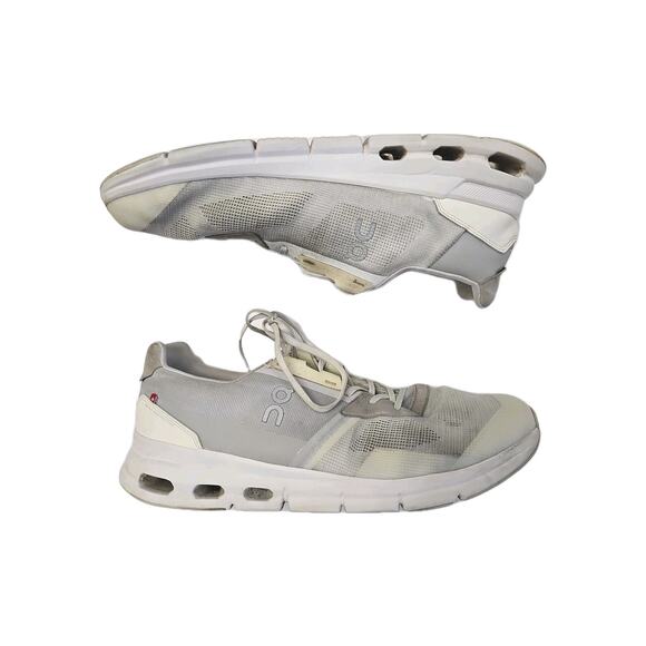On Cloud Running Cloudrift Speedboard Cloudtec Mens Sneaker White Grey US 14 - Picture 4 of 8